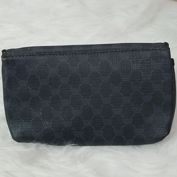 BAG BAZAAR VINTAGE WALLET IN BLK/ GREY - Picture 2 of 8